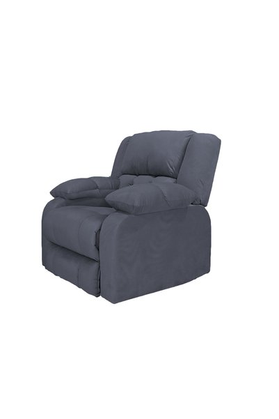 BACK COMFORT |KING| Velvet Classic Recliner Chair