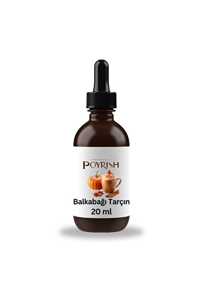 Poyrish Balkabağı Tarçın Mum Esansı 20 ml. Doğal Mum Kokuları Mum Yapım Malze...
