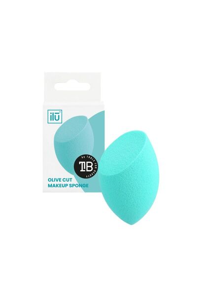 İlü Make-up Sponge Olive Cut Turquoise - Ilu