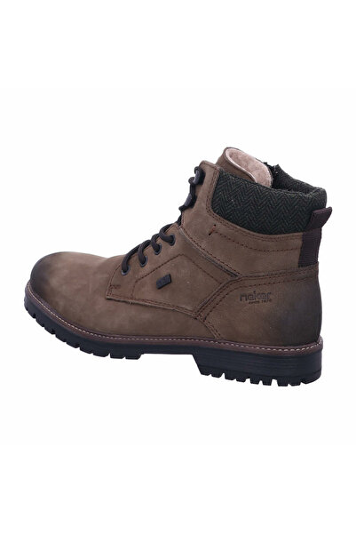 Rieker Pánské kotníkové boty na šněrování v jednobarevných barvách