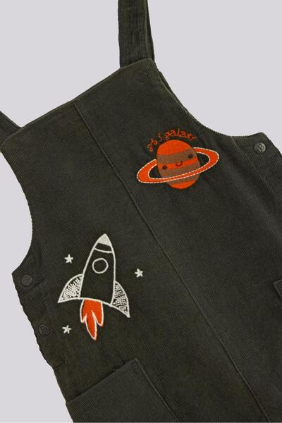 Layette Bg Store Baby Boy Anthracite Salopet