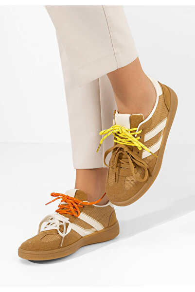 B T Shoes Hnedé dámské tenisky Athenna