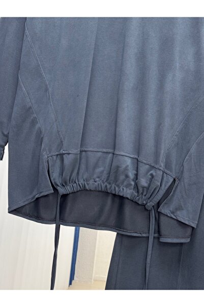 BENAHOLL Lororia Lace-Up Single Jersey Trouser Suit-Nl569 Anthracite