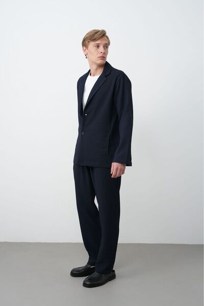 TÜZeMEN Ribbed Baggy Pants