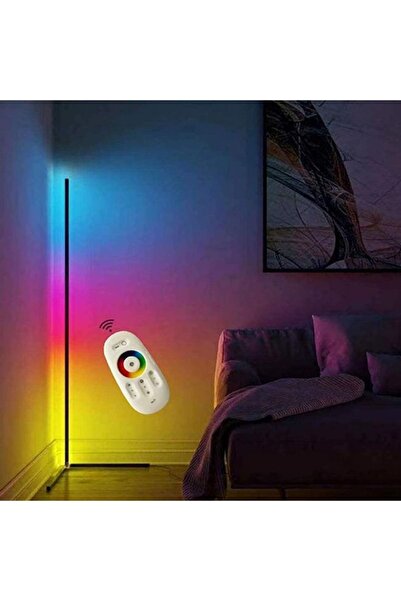 XIUWOO مصباح زاوية LED مع جهاز تحكم عن بعد متعدد الألوان