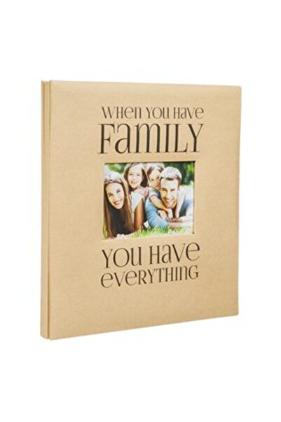 OEM Album foto Kraft Family 22.5x28cm - 15 fișiere