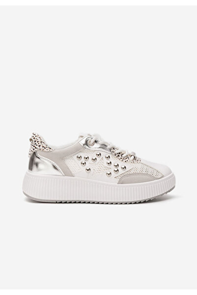 B T Shoes Šedé dámské tenisky Jeanetta