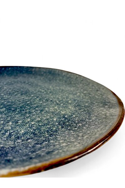 La Mediterranea Farfurie întinsă-model albastru marin, 26 cm