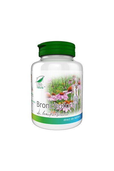 MEDICA Bronchofort Dietary Supplement, Pro Natura, 150 Capsules