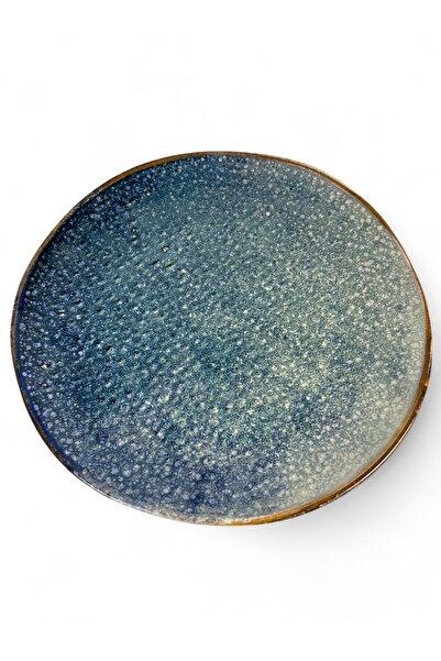 La Mediterranea Farfurie întinsă-model albastru marin, 26 cm