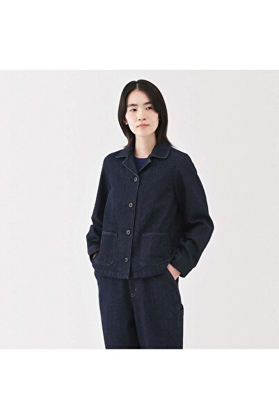Muji Kapok Blend Denim Jacket