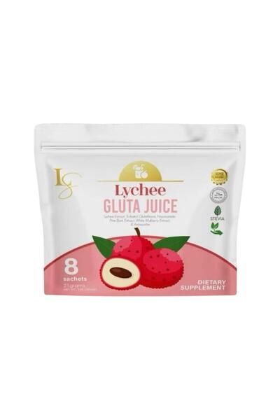 Luxe Slim lychee gluta juice 8 sachets