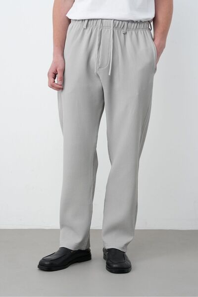 TÜZeMEN Ribbed Baggy Pants