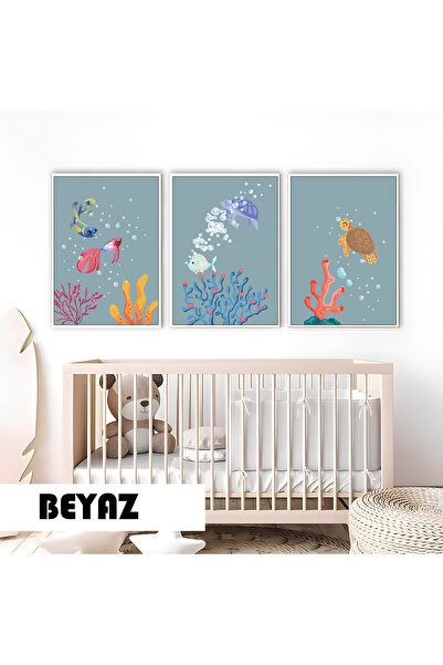 Harika bir ev Dečija soba Dnevna soba - Minimalistički Moderni Boemski PODMOR...