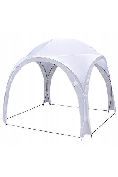 JollyMag Pavilion pentru gradina/comercial, pliabil, alb, 3.2x3.2x2.5 m, Jumi