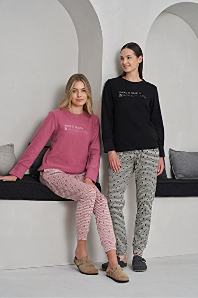 Monalisa Home Dark pink pajama set size s