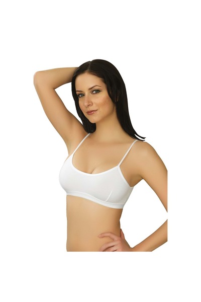 Belinay Women'S, String Straps, White Bustier