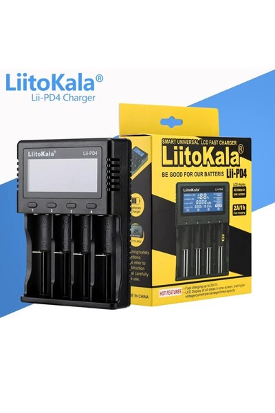 Choice Liitokala المعيار الأوروبي Lii-PD4 LiitoKala Lii-PD2 LII-PD4 شاحن بطار...