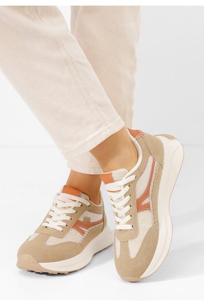 B T Shoes Sneakers γυναικεια Esira μπεζ