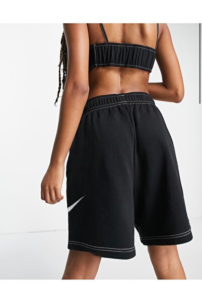 Nike Sportswear Swoosh Women's Baller Shorts Siyah Kadın Şort
