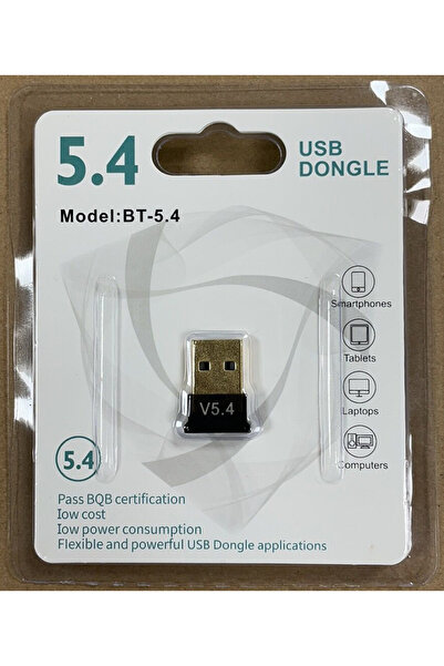 Anunnaki USB Bluetooth Dongle Pc Laptop Kablosuz Bluetooth 5.4 Adaptör V5.4 Bluetooth Aparatı