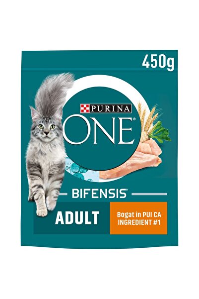 Purina One Hrana Uscata Pentru Pisici Purina One, Adult, Pui 450g