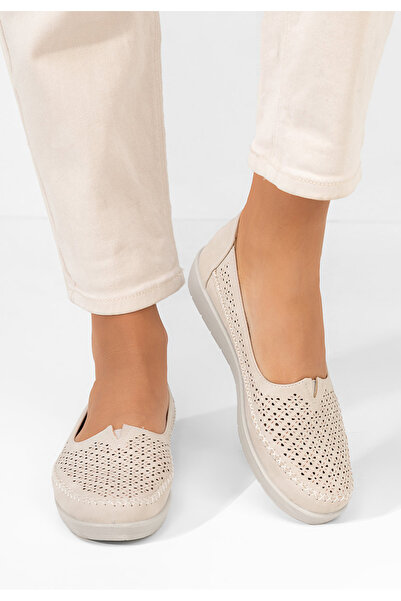 B T Shoes Casual παπουτσια γυναικεια Livyana μπεζ