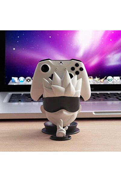 Miniso Satoru Gojo Anime Peripheral Universal Ps5 Game Controller Creative Stand Jujutsu Kaisen Gojo