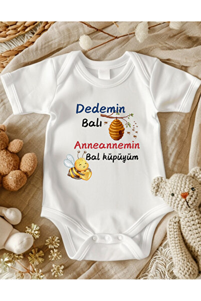 lupi Anneanne yazılı bebek zıbın