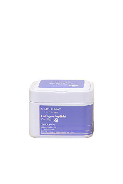 Mary & May Set of 30 Mary & May Collagen Peptide Vital Tissue Masks - Firmness and Skin Revitalization