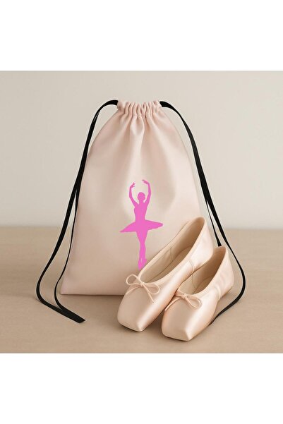 Ada Kostüm Tasarım Ballet Point Bag-Pink Ballerina