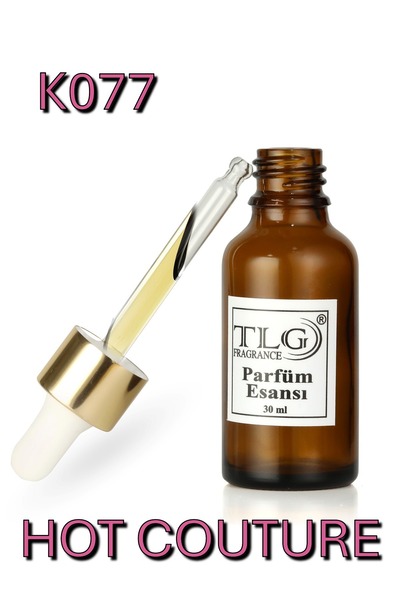 TLG TLGK077e030 Hot Couture Alkolsüz Kadın Parfüm Esansı, 30 ml