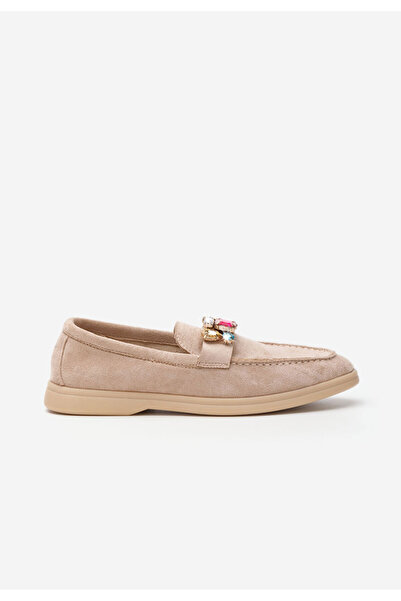 B T Shoes Khaki mokasíny dámské Maceira V9