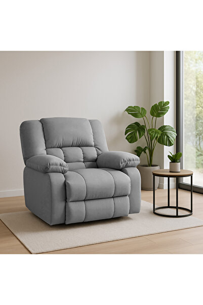 BACK COMFORT |KING|Velvet Rocking Recliner Chair