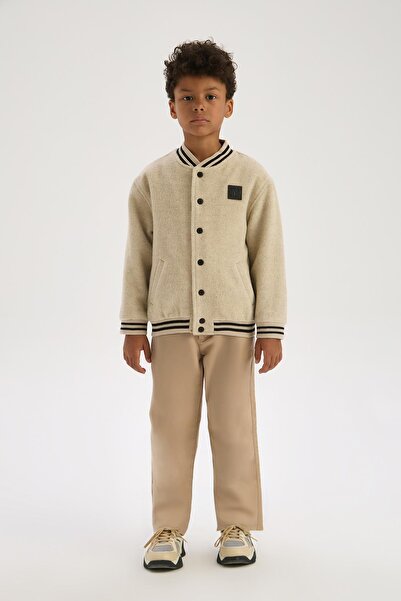 Nebbati Boy's Beige Jacket