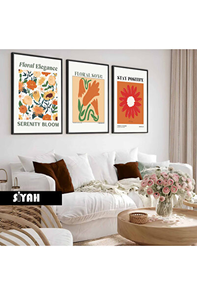 Harika bir ev Dečija soba Dnevna soba - Minimalistički Moderni Boemski FLORAL...