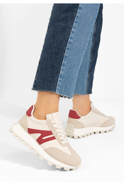 B T Shoes Sneakers γυναικεια Shelena μπεζ