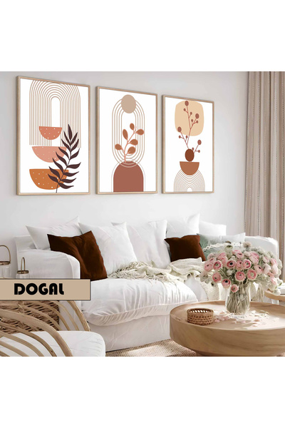 Harika bir ev Dečija soba Dnevna soba - Minimalistički Moderni Boemski ABASTR...