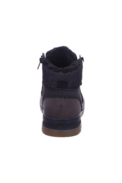 Rieker Hnědé kotníkové boty se šněrováním