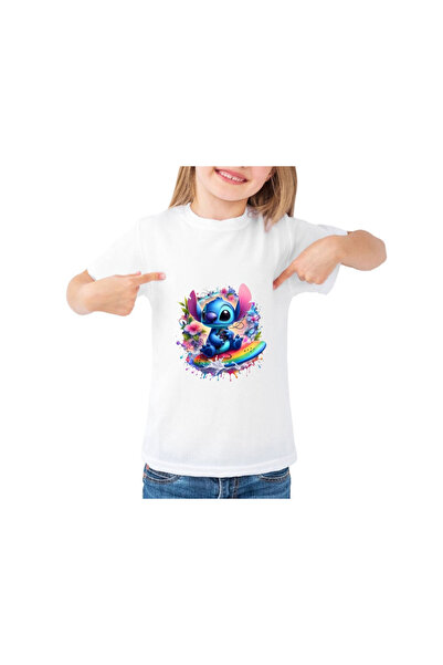 Disney Stitch Kids Cotton T-Shirt
