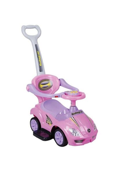 Generic سيارة قيادة الأطفال مزودة بمقبض تحكم بواسطة عصا التحكم