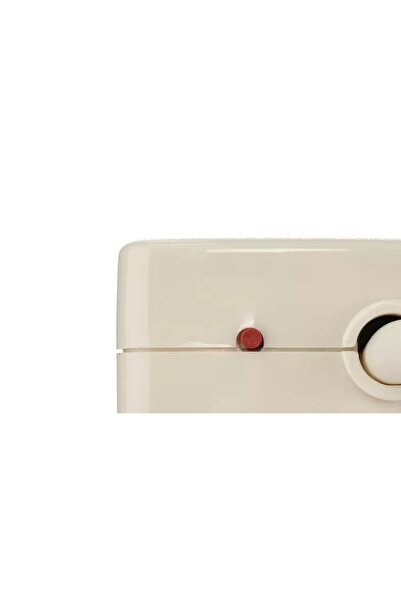 Koolen مقابس تمديد الطاقة ذات 4 اتجاهات، 3 متر، أبيض.