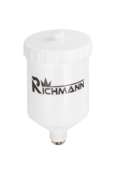 richmann Vas plastic rezerva pentru pistol vopsit C0858, 0.6 L,