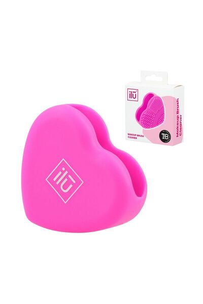 İlü Soluție de curățare a pensulelor de machiaj roz - ILU