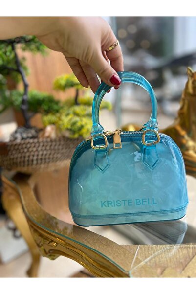 KRISTE BELL Women's Bag with Hand and Shoulder Strap Jole Acrylic 26996 Blue
