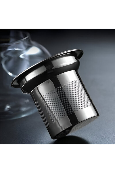 NEOFLAM 1000ML BOROS GLASS TEA POT W/SS INNER