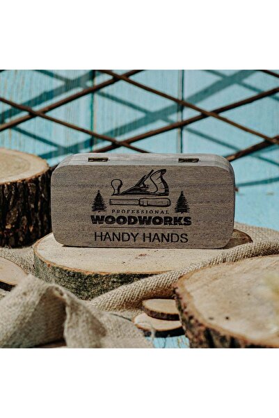 OEM Rectangular Wooden Box HH983 Personalized with Magnet 17x8 cm