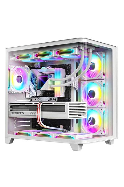 DRAGOS DRX6138 Ryzen 7 5700X 32GB Ram 1tb M.2 Nvme SSD 8gb RTX4060 Sıvı Soğut...