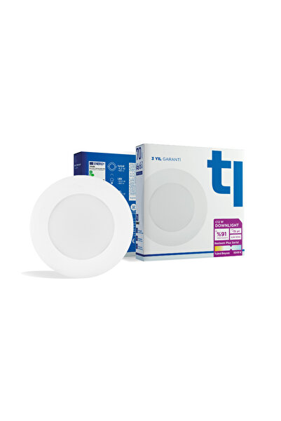 Tuled Redeem Plus C12W Downlight, Titreşimsiz, Göz Konforu, 902 Lümen, Kırık ...