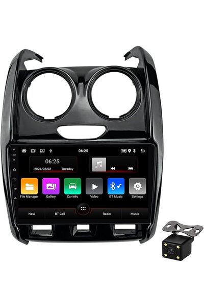 SHEZA STAR ستيريو سيارة أندرويد لسيارة رينو داستر 2015-2020 2+32 جيجابايت كاميرا AHD